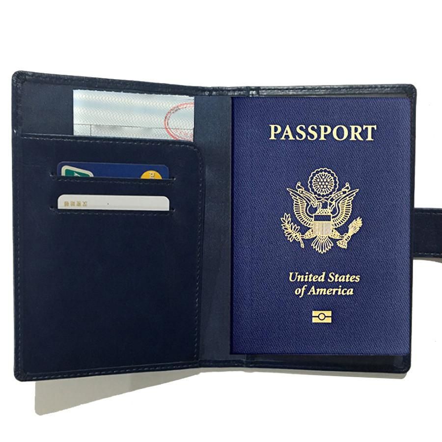 Rfid Safe Lock Passport Wallet Travel Accessories — angle 6, free shipping at JEHORIZON