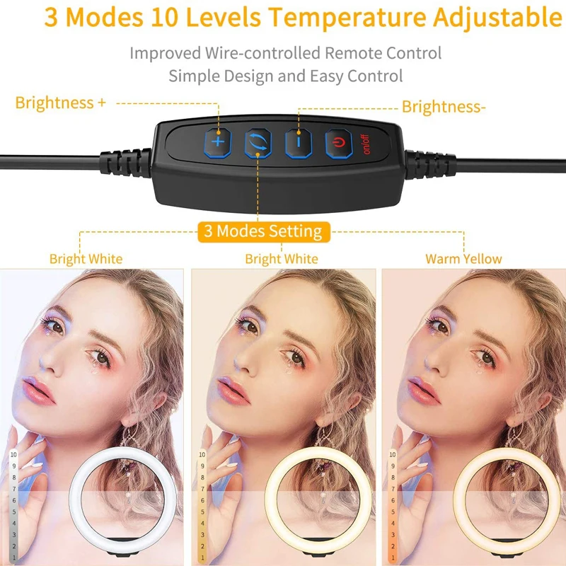 Ring Light Tripod Remote Beauty Personal Care - view 5
