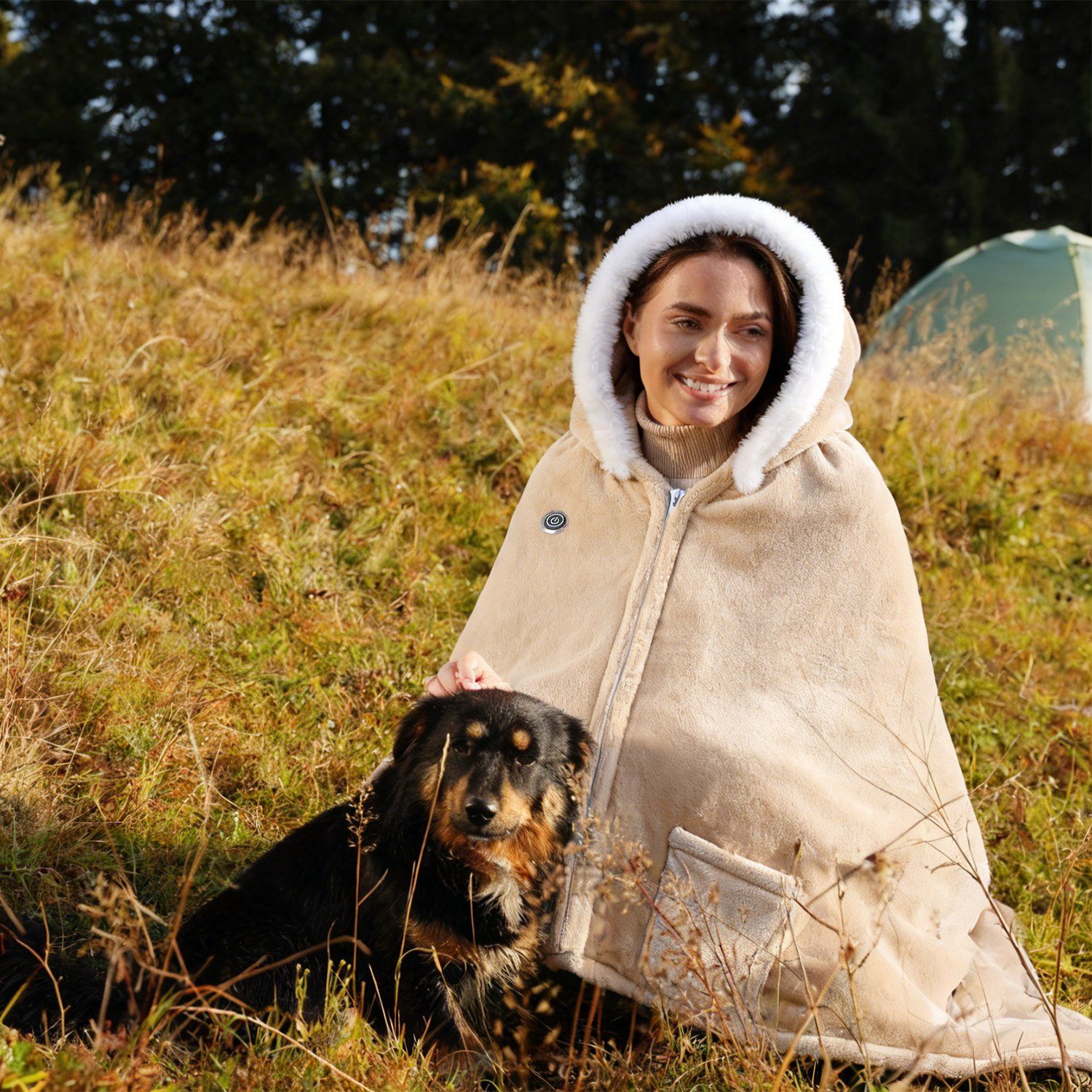 Wearable Heated Blanket with 8 Zones - variant view 6