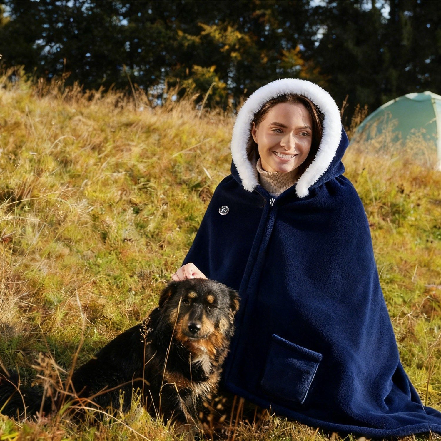 Wearable Heated Blanket with 8 Zones - variant view 9