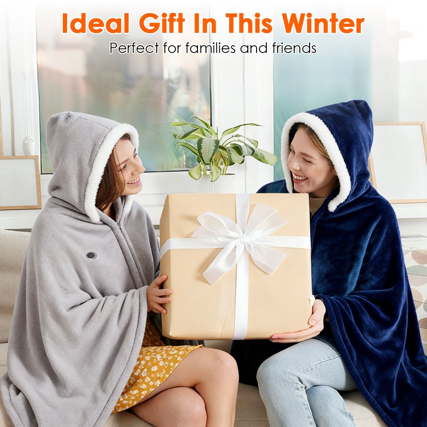 Wearable Heated Blanket with 8 Zones - variant view 10