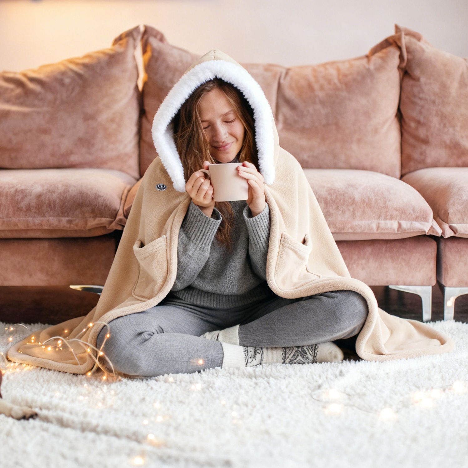 Wearable Heated Blanket with 8 Zones - variant view 4