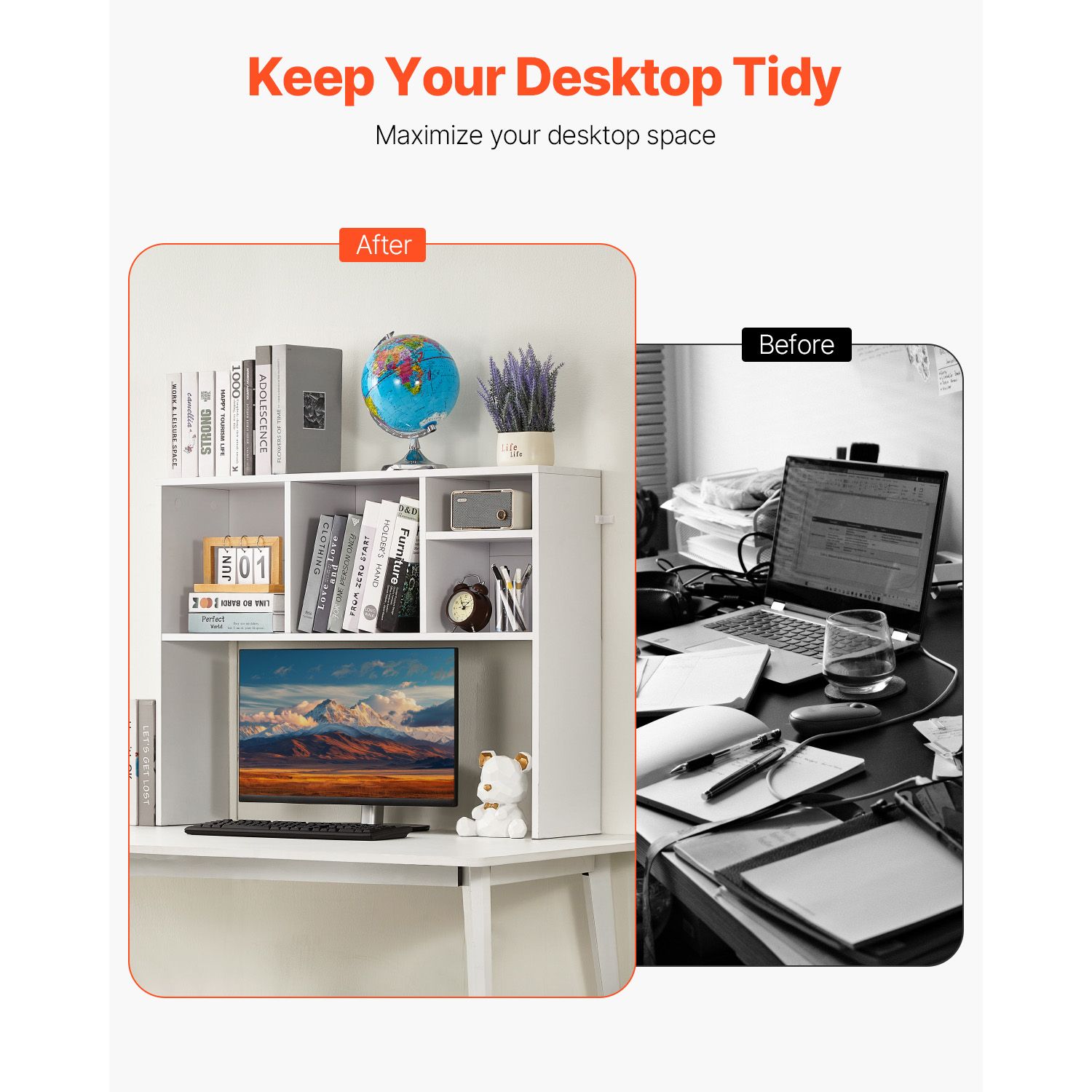 Desktop Organizer Shelf - variant view 3