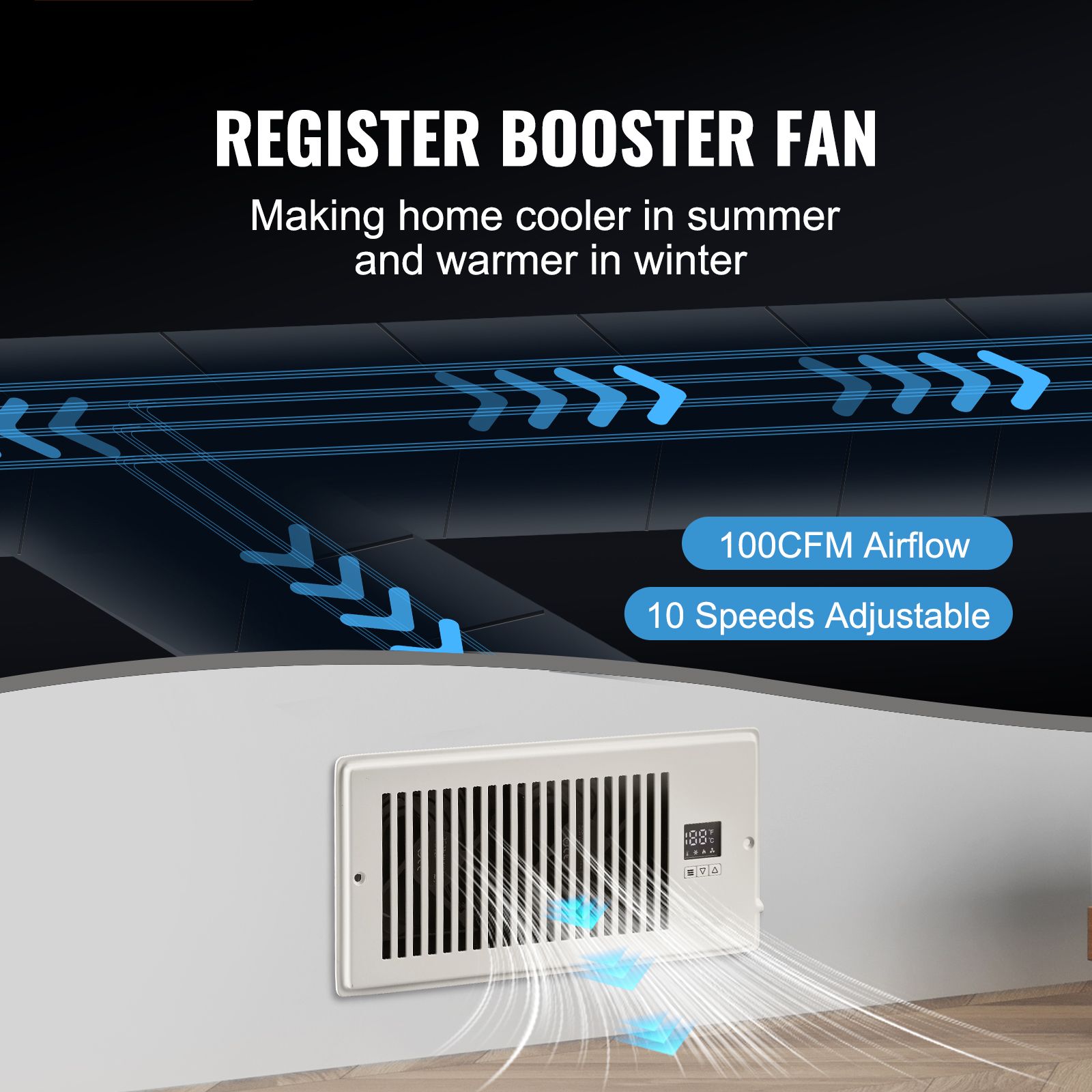 Register Booster Fan - variant view 3