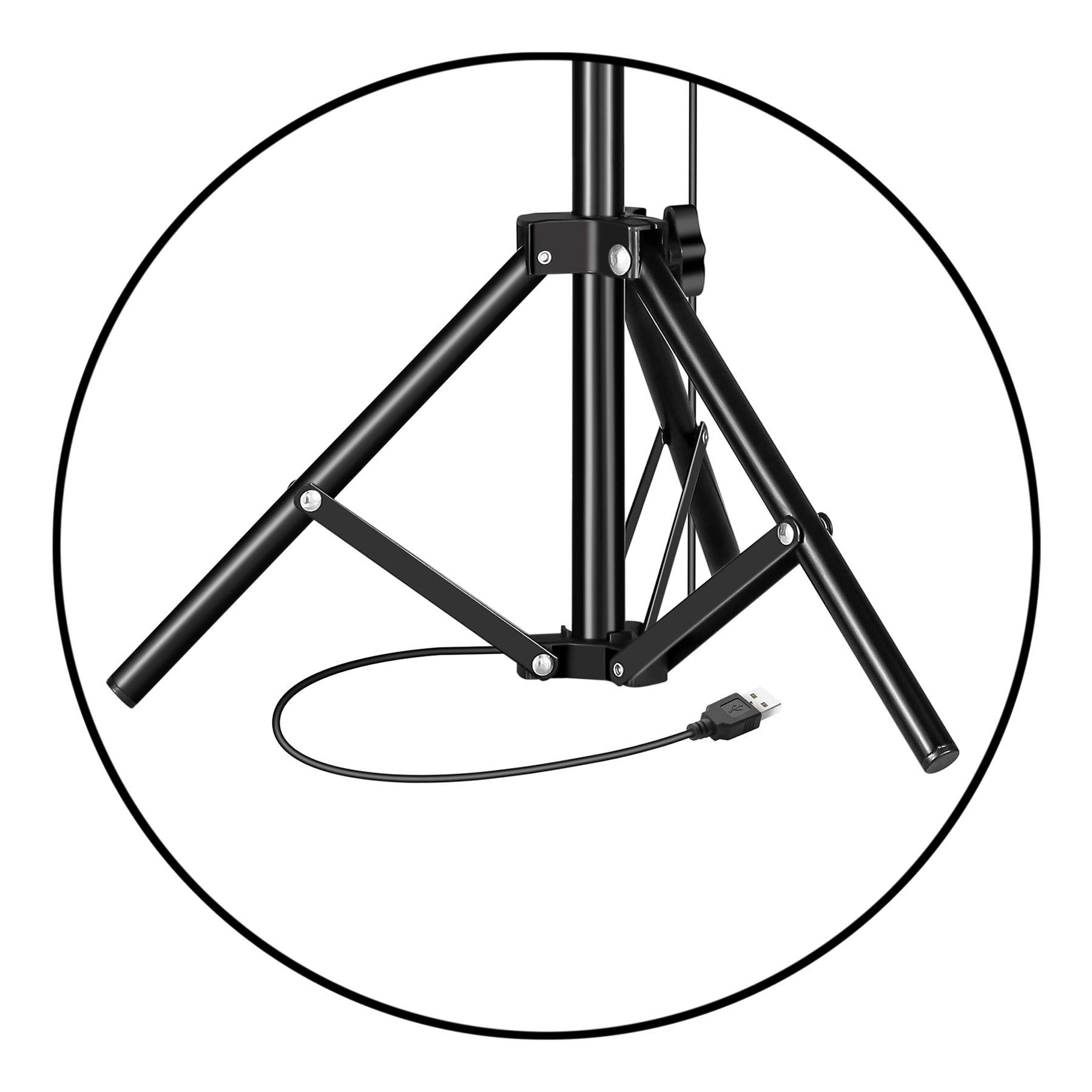 10" Heart RGB Ring Light for Streams - variant view 9