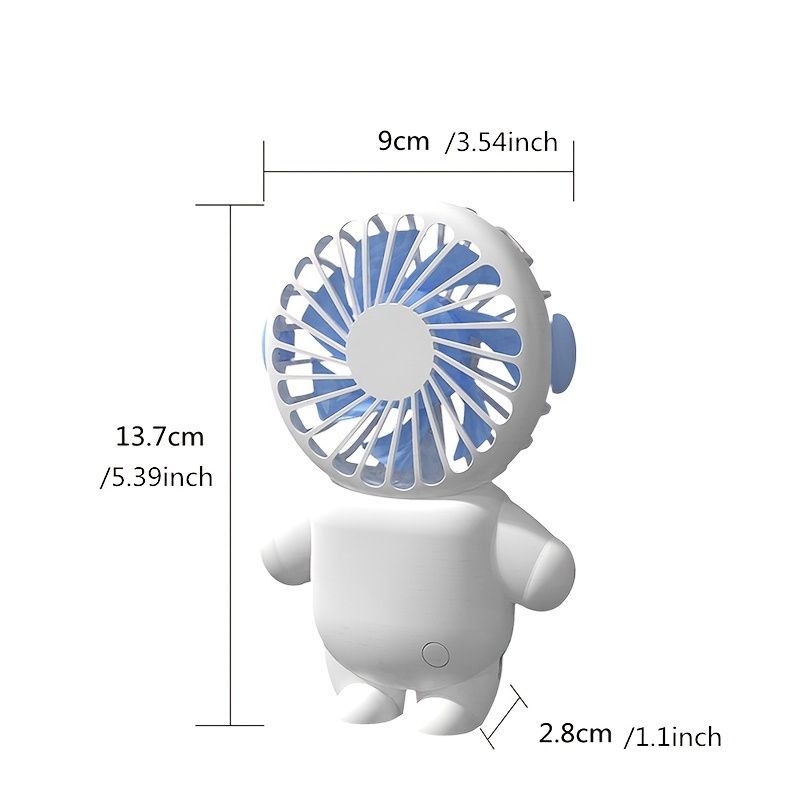 Cartoon Astronaut Mini Fan - variant view 8