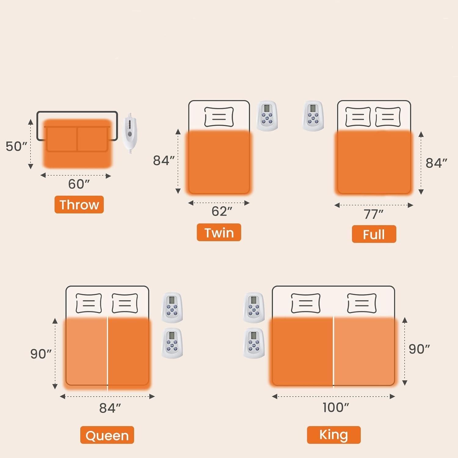 edx Electric Heated Blanket - variant view 7