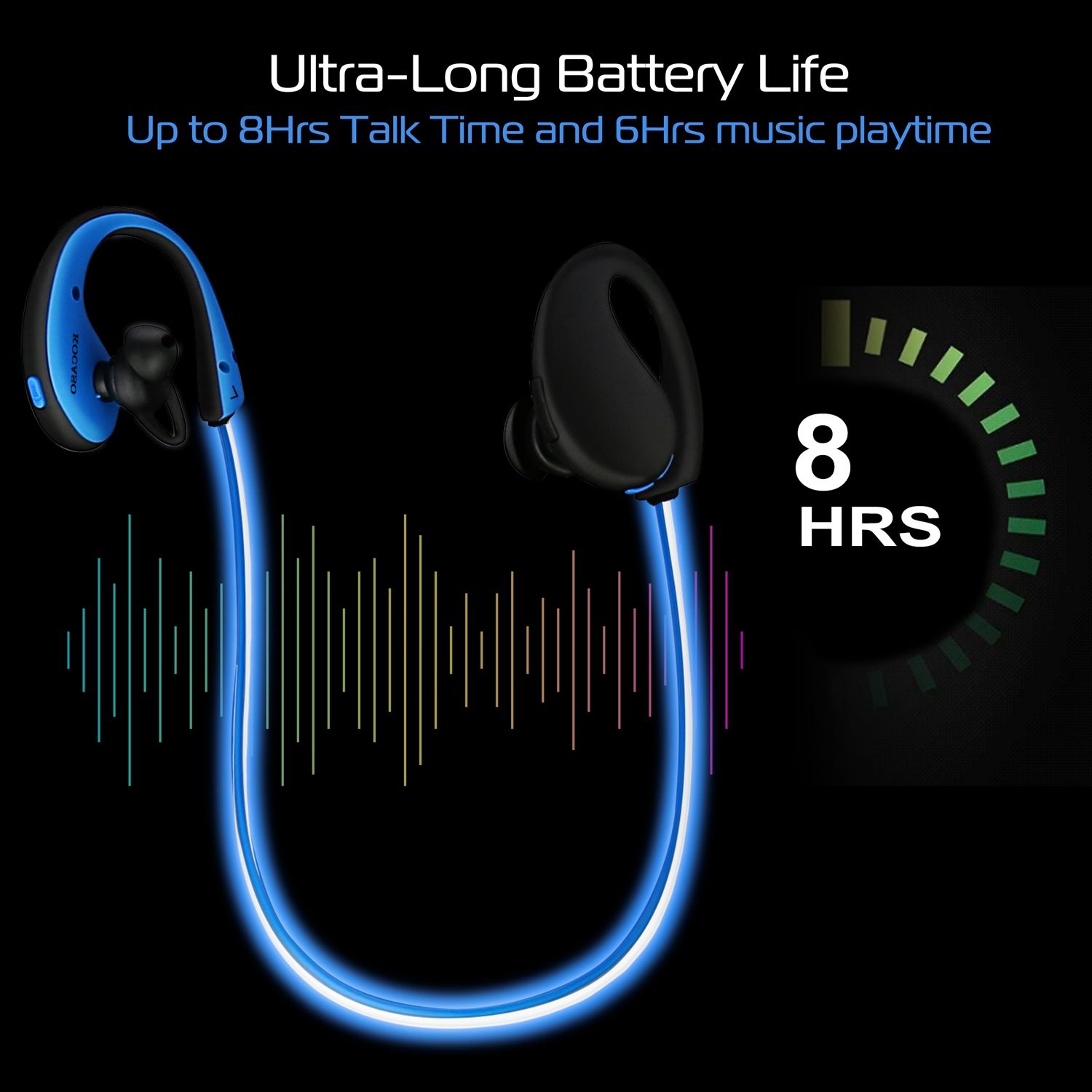 Wireless Neckband Earphones - variant view 13