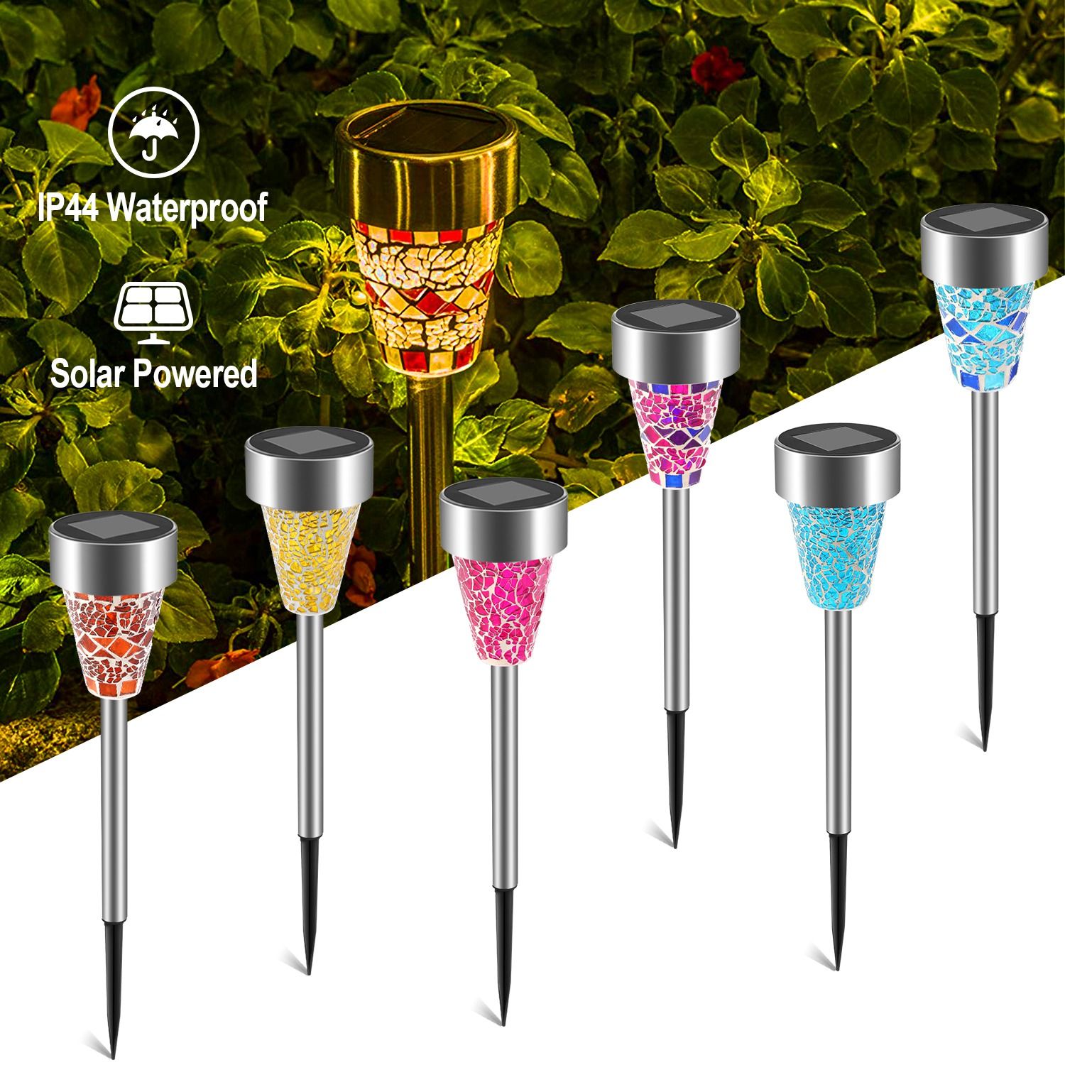 Solar Pathway Lights (6-Pack) - variant view 2
