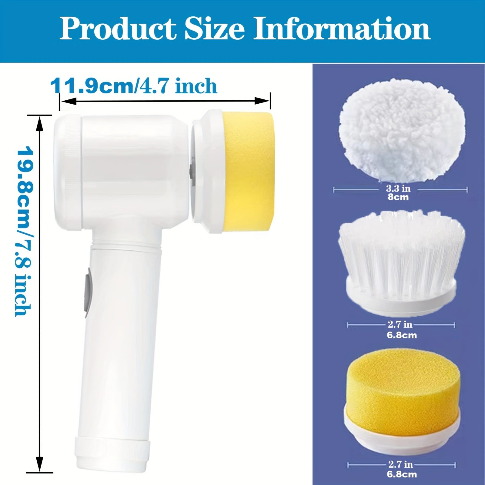 ZaneForest Electric Spin Scrubber - variant view 9