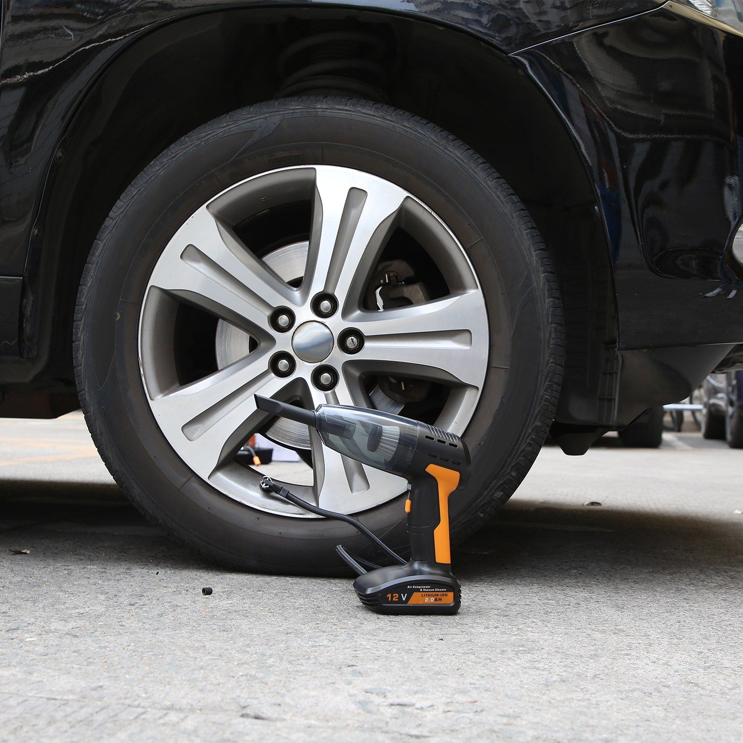 Cordless Car Cleaner and Tire Pump Combo - variant view 16