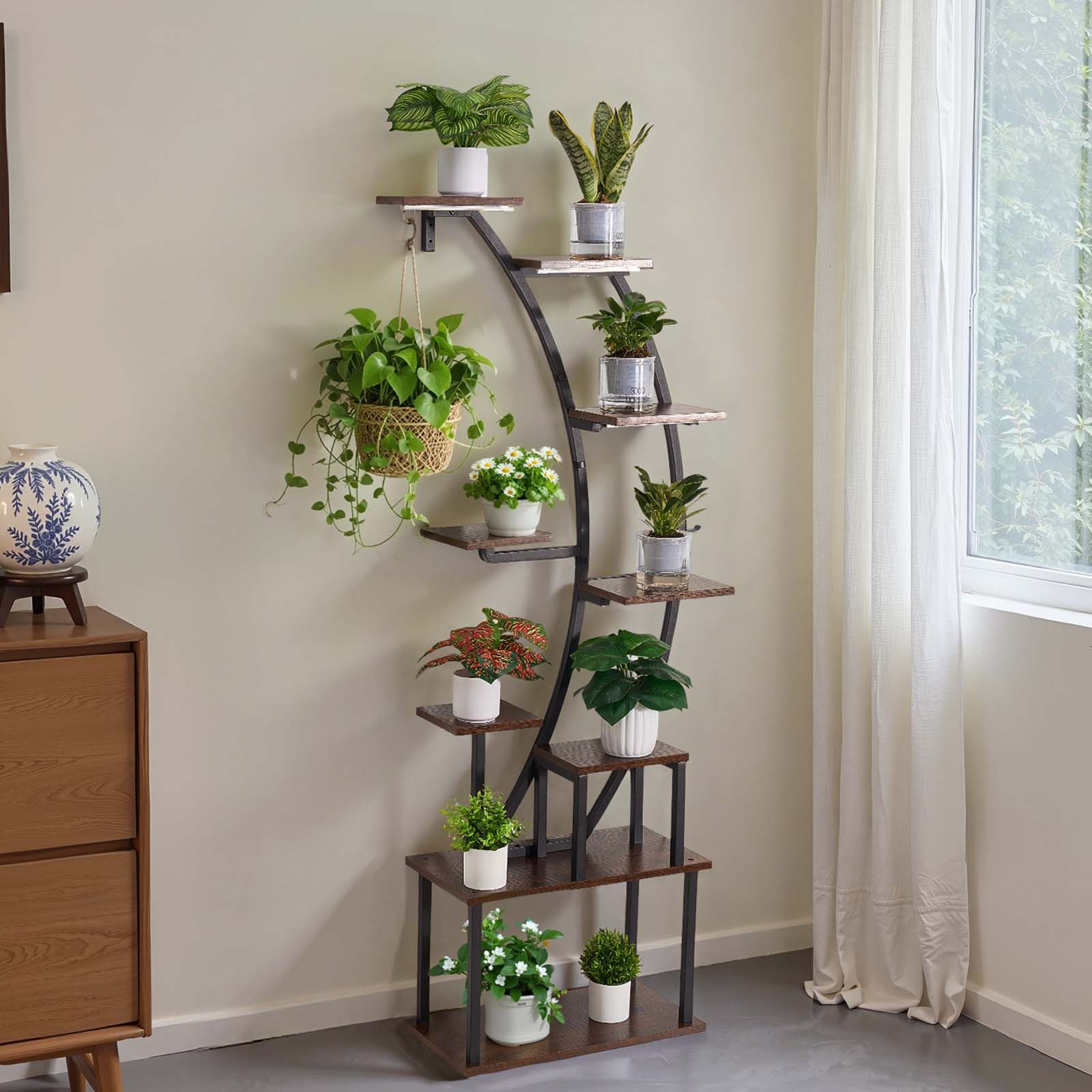 Plant Stand Indoor Grow Lights Patio Garden - variant view 5