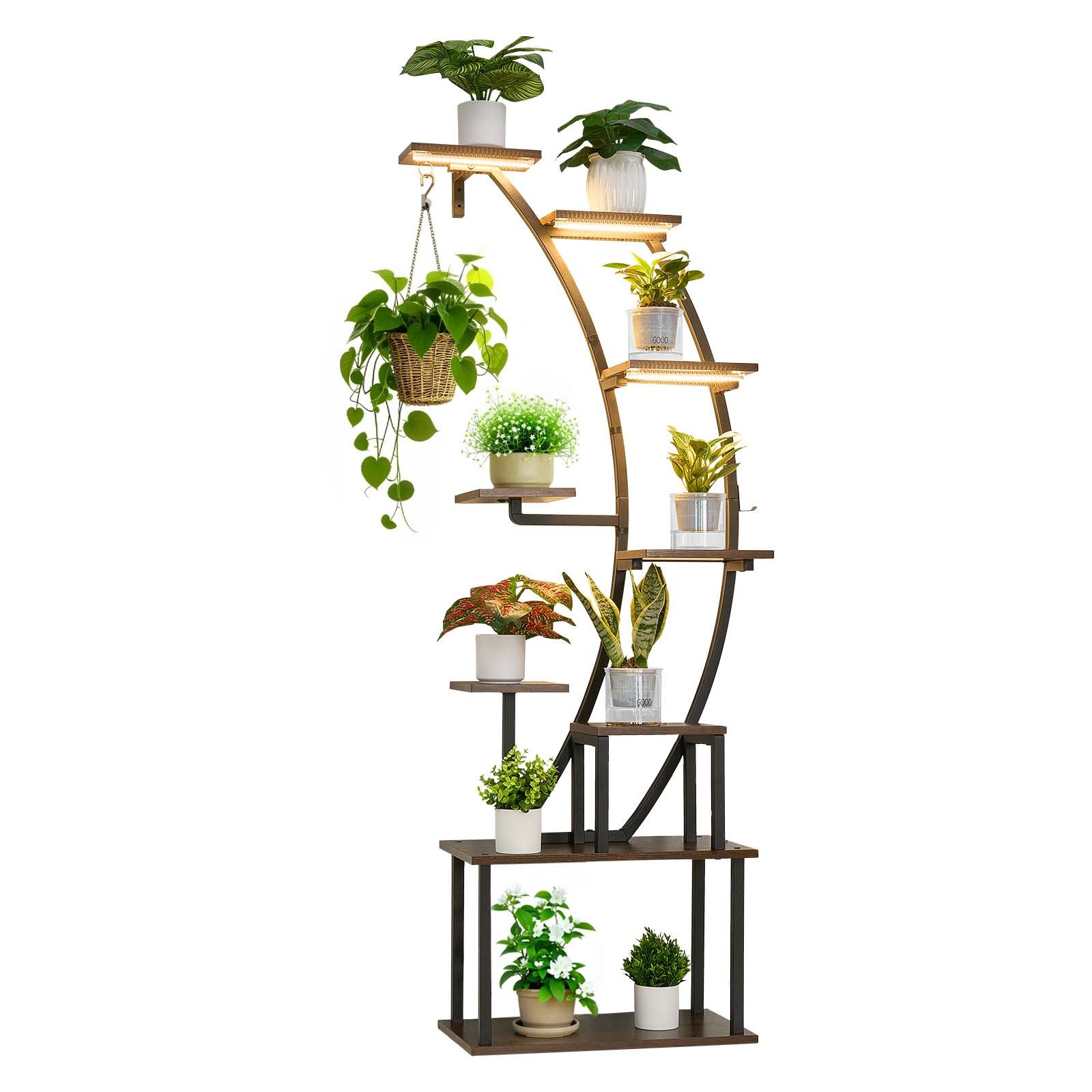 Plant Stand Indoor Grow Lights Patio Garden - variant view 8