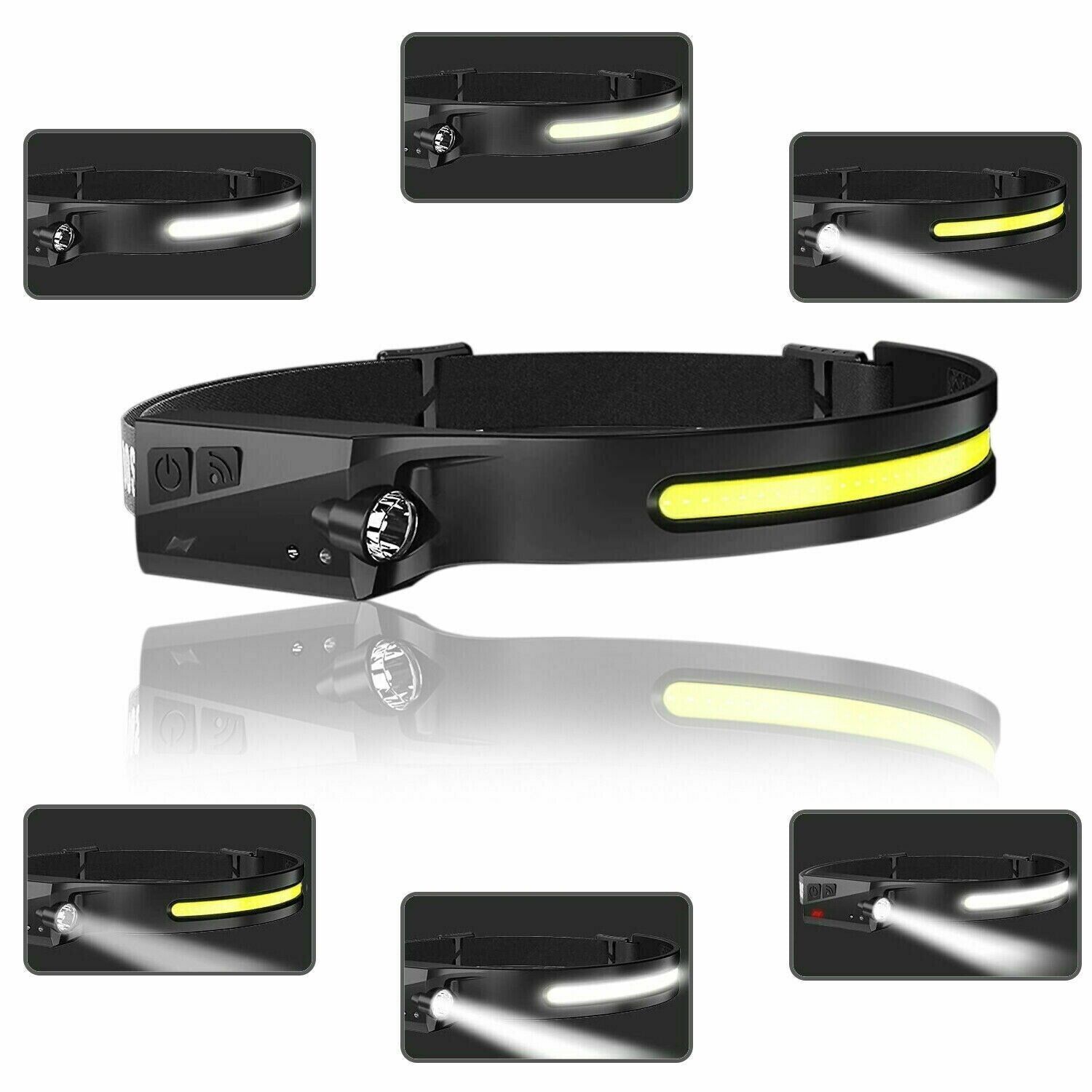 Bright COB LED Headlamp - variant view 9