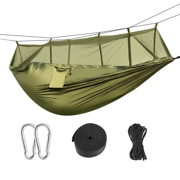 Portable Double Camping Hammock with Net - variant view 9