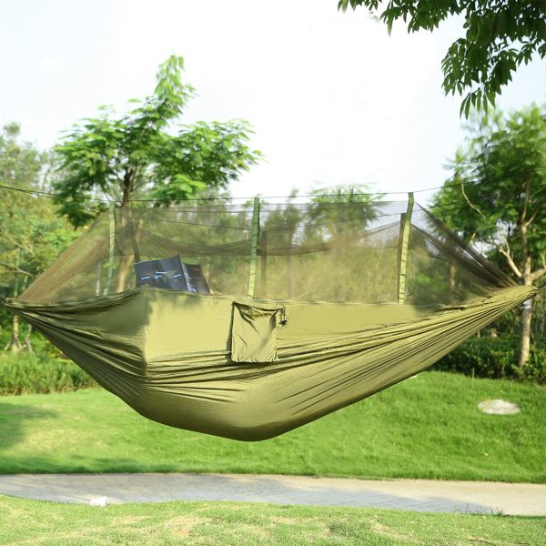 Portable Double Camping Hammock with Net - variant view 3