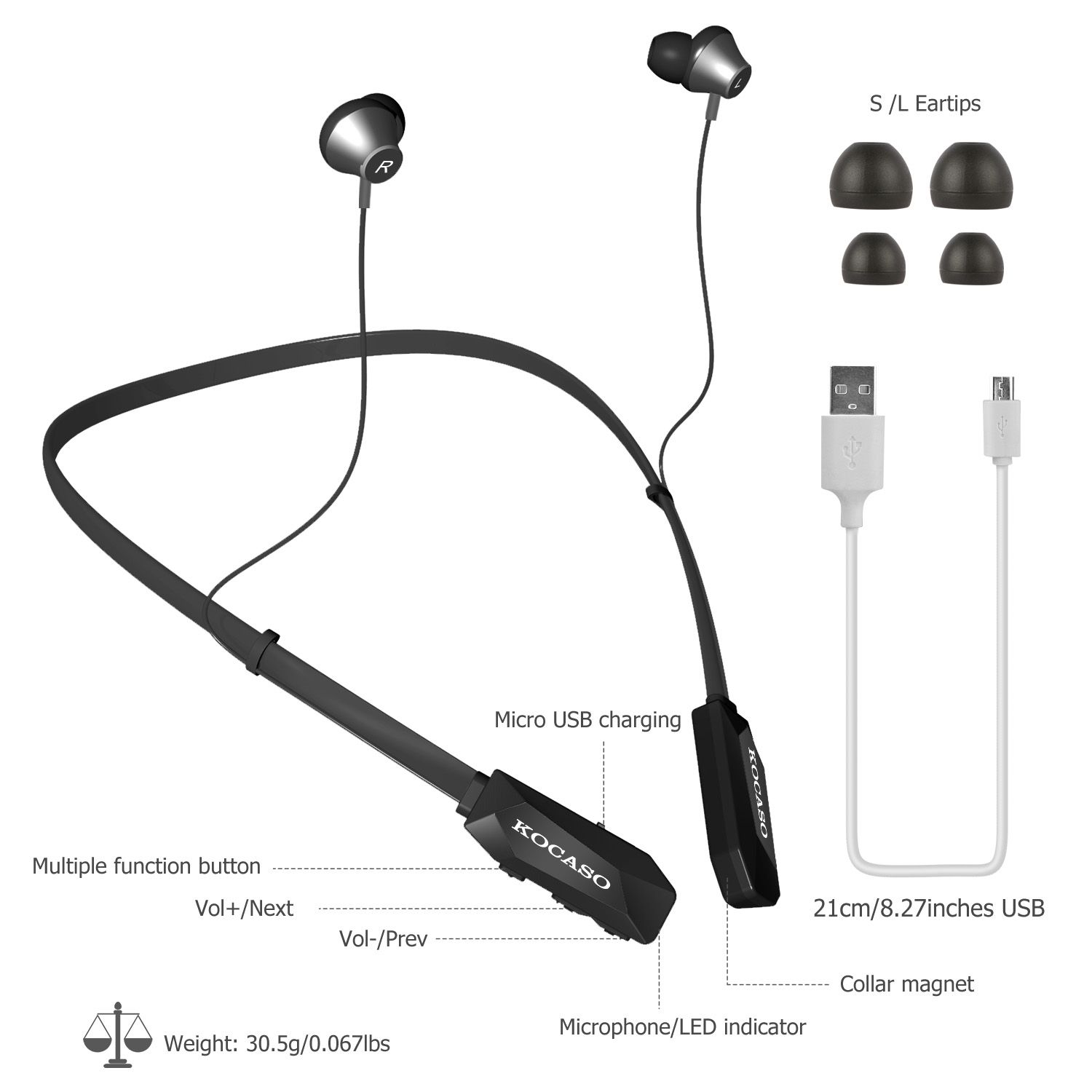 Wireless Sport Earbuds - variant view 7