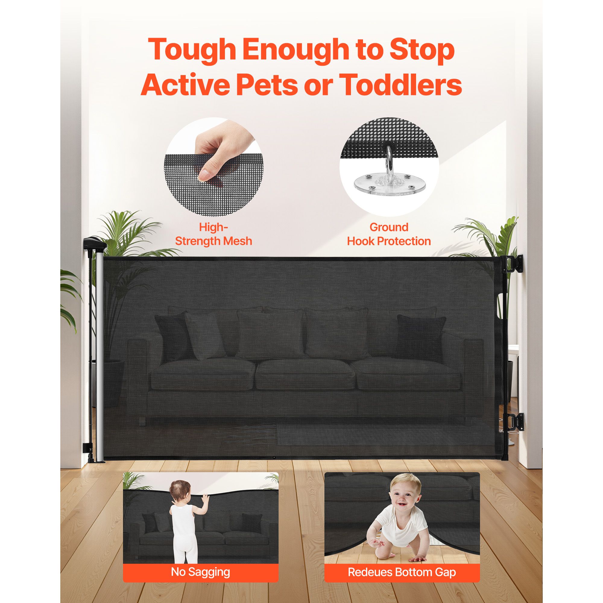 Retractable Baby Gate - variant view 4