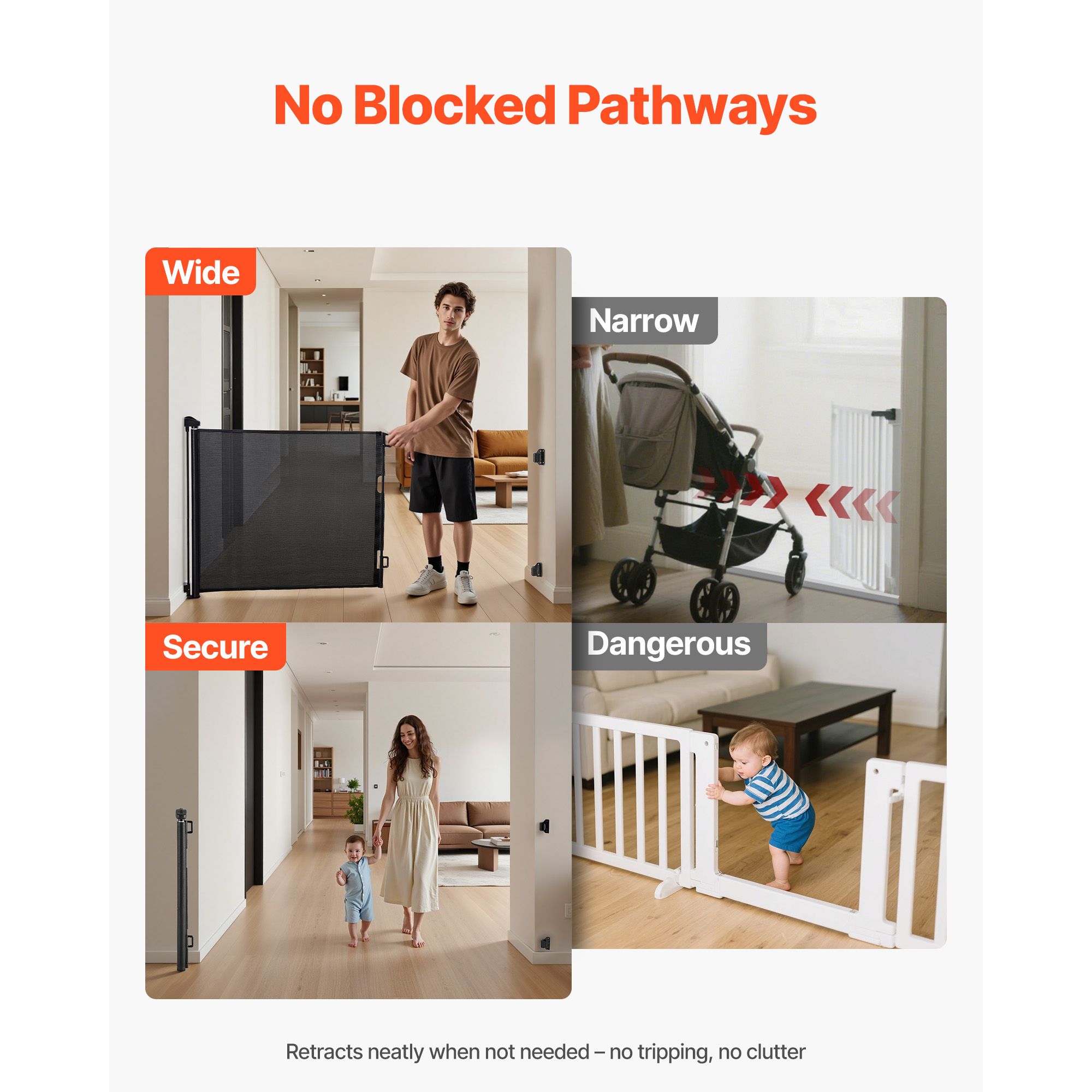 Retractable Baby Gate - variant view 8