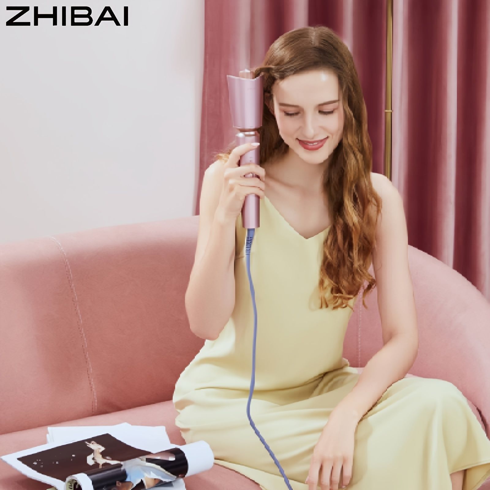 Easy Rotating Hair Curler Quick Styles Beauty Personal Care - variant view 13