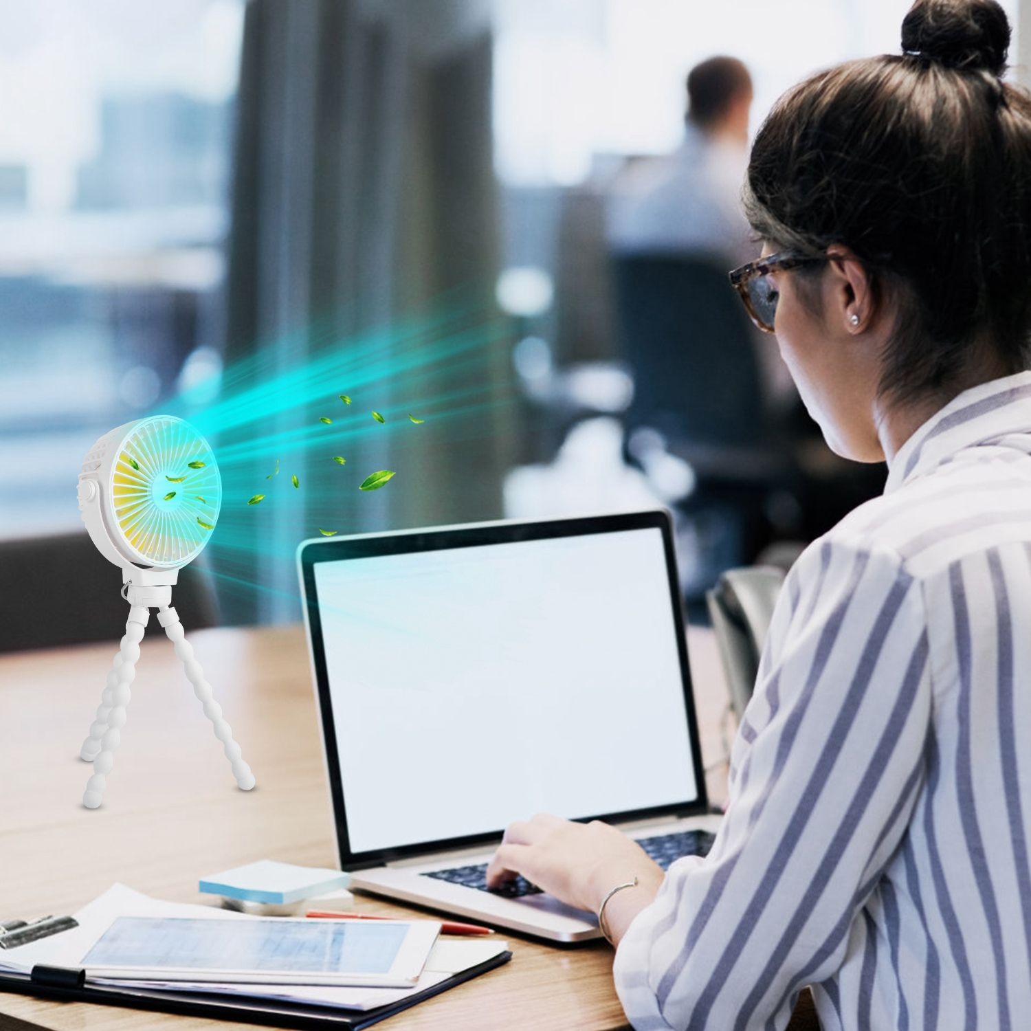 Portable Baby Stroller Fan - variant view 4