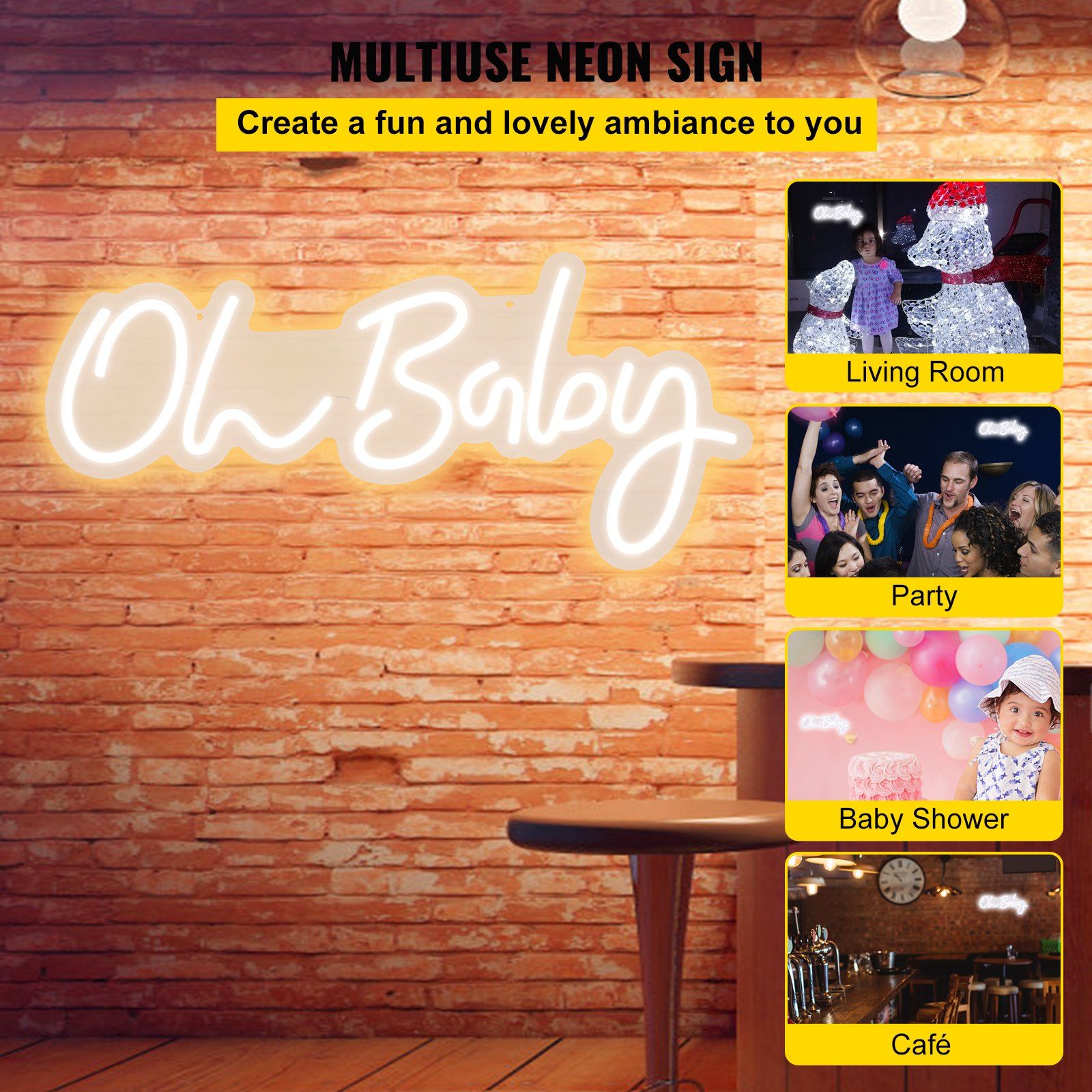 Oh Baby Neon Sign - variant view 8