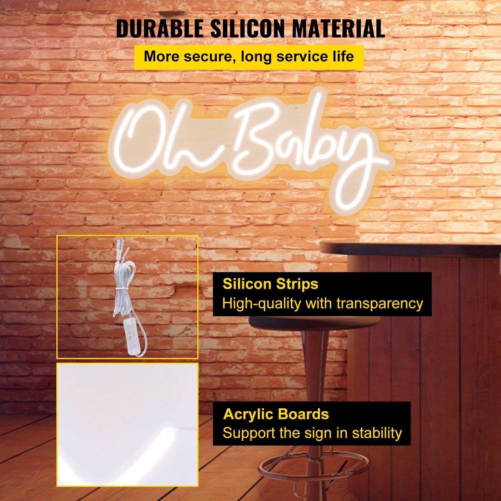 Oh Baby Neon Sign - variant view 10