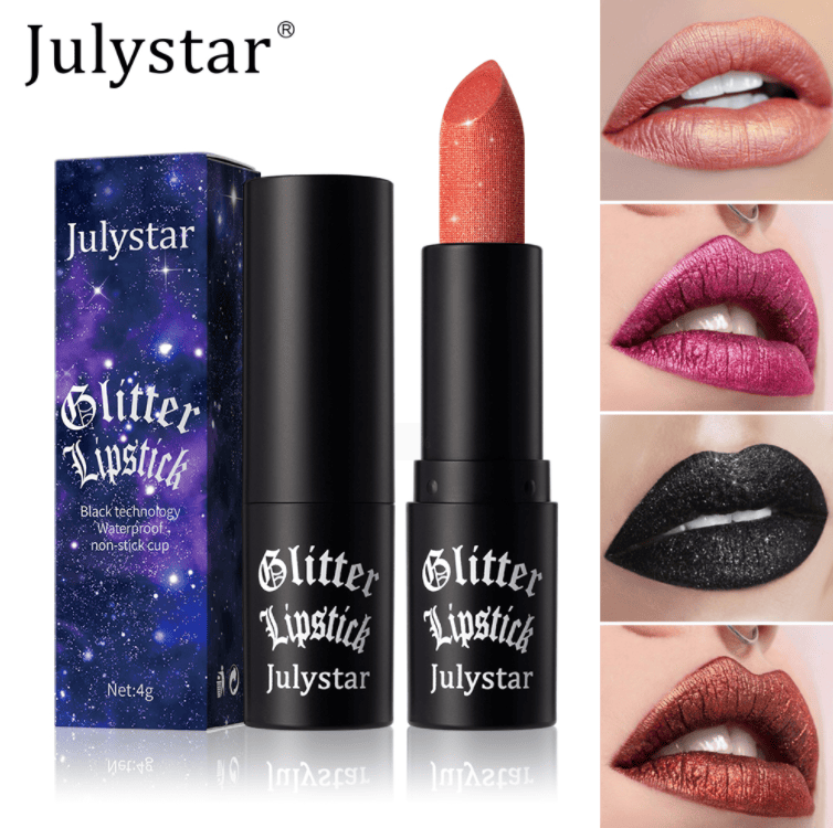 12 Shades of Pearlescent Glitter Lipstick - variant view 7