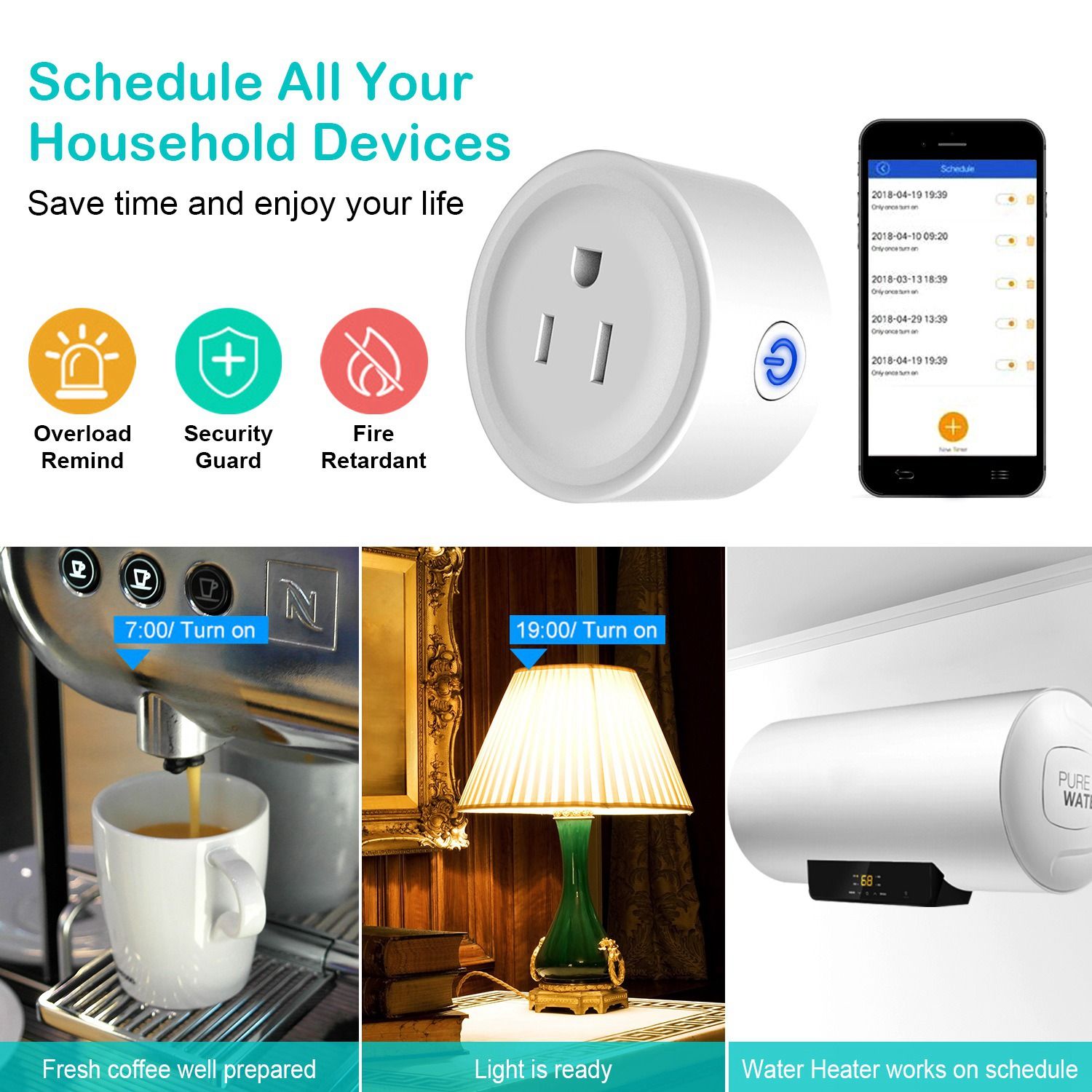 WiFi Smart Plug for Remote Control - variant view 8