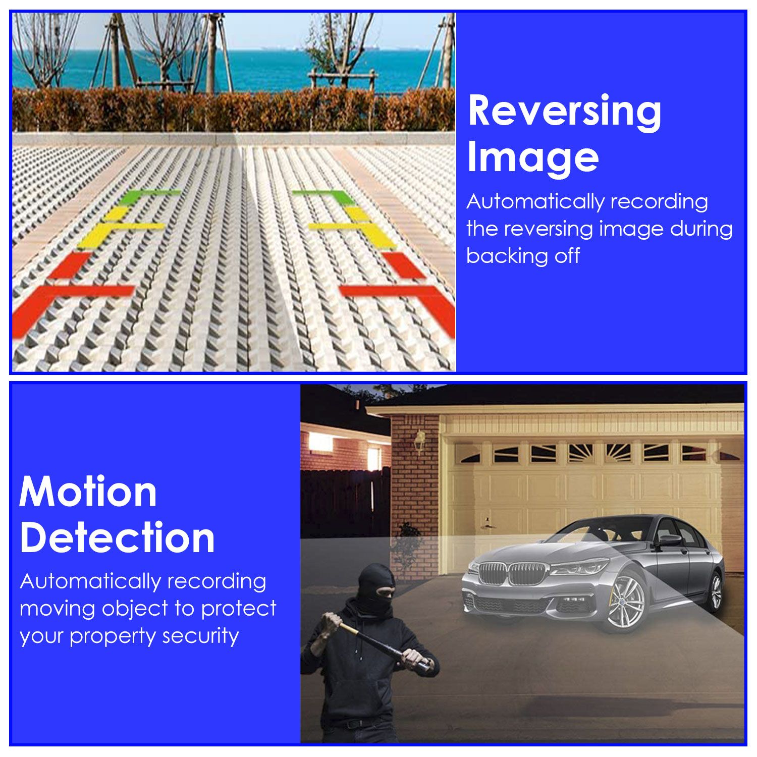 3-Channel FHD Dash Cam with WiFi - variant view 6