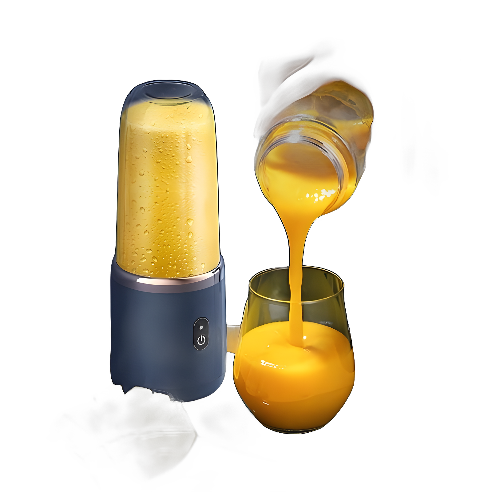 Portable USB Electric Juice Cup — angle 2, free shipping at JEHORIZON