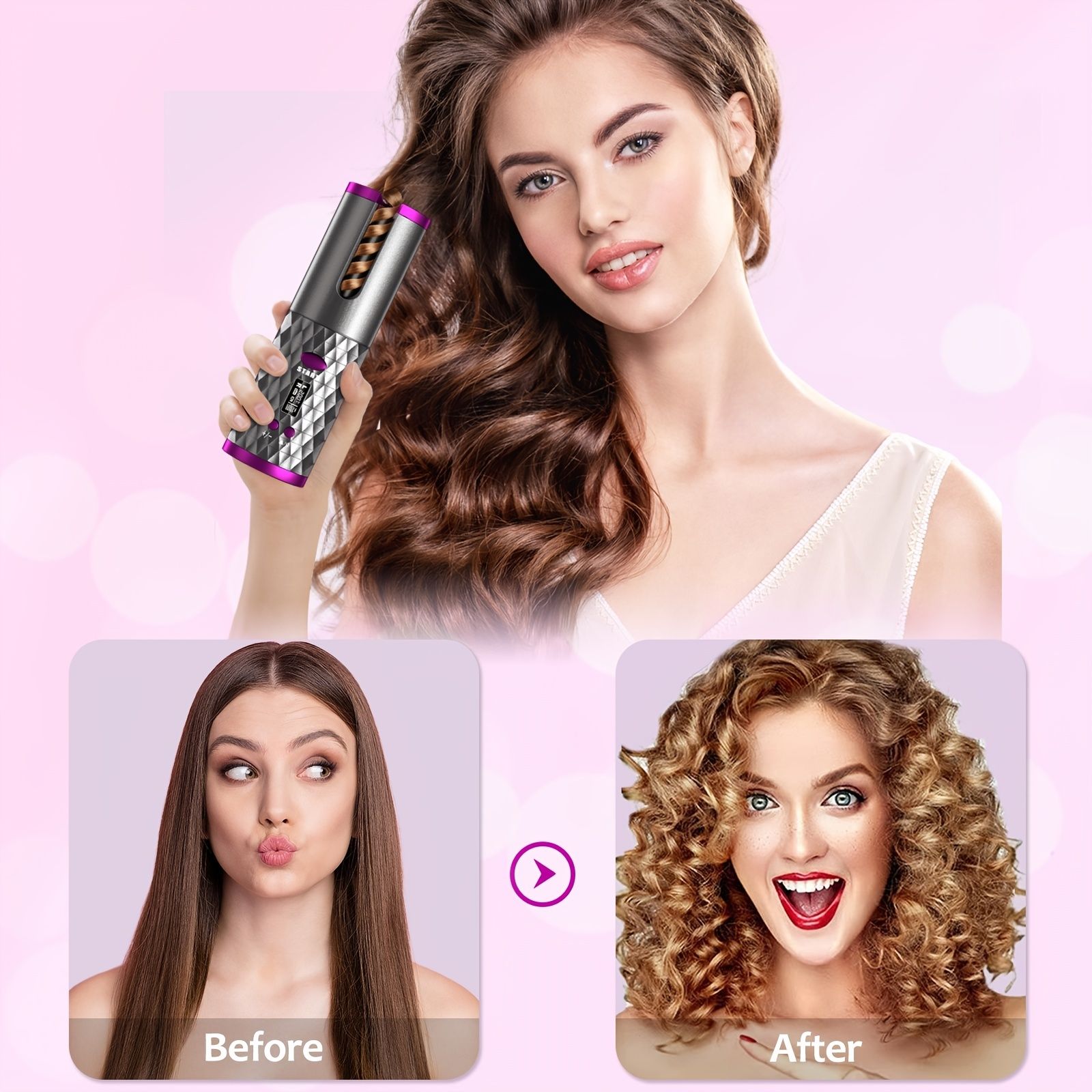 Effortless Cordless Curls Anytime - variant view 12
