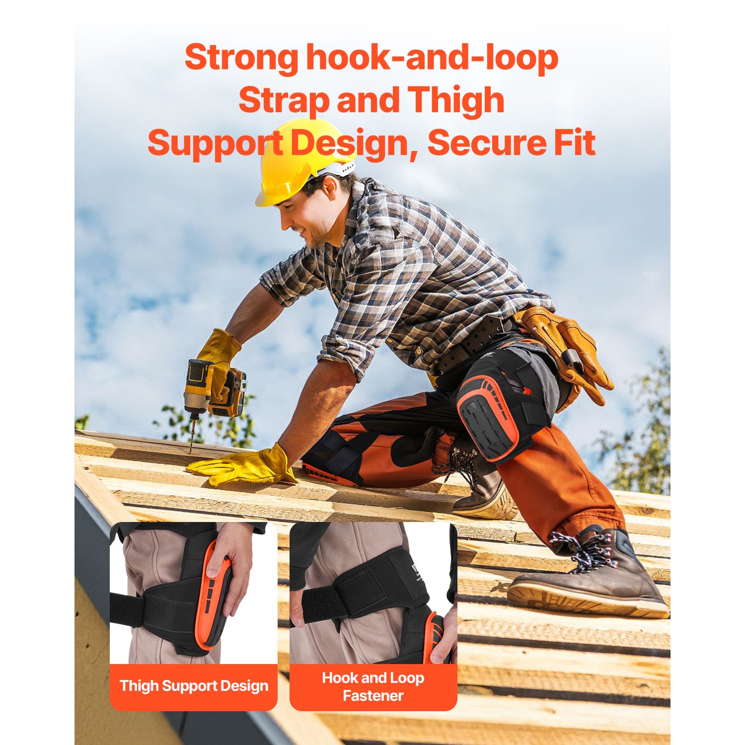Heavy Duty Work Knee Pads - variant view 5