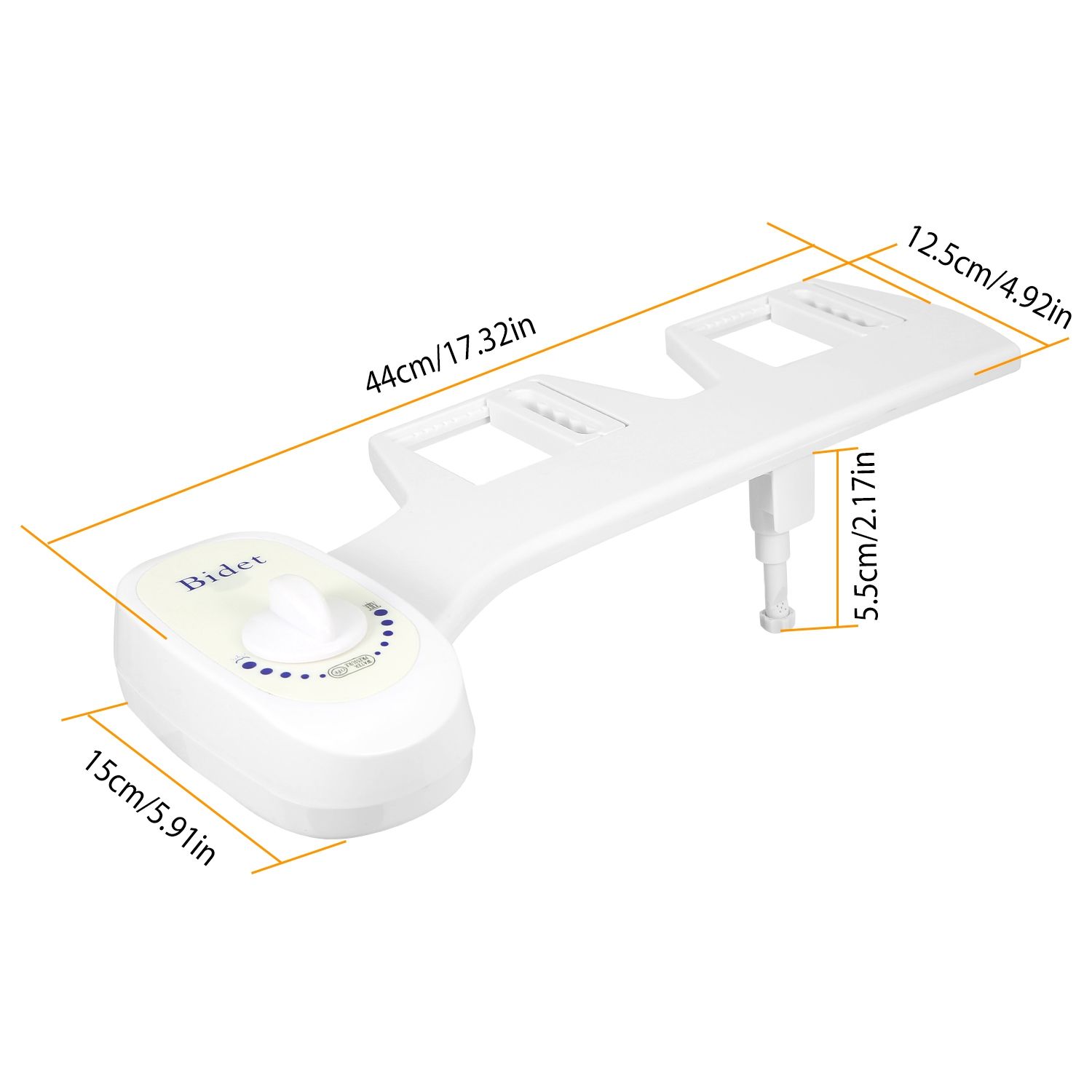 Adjustable Fresh Water Bidet Spray - variant view 6