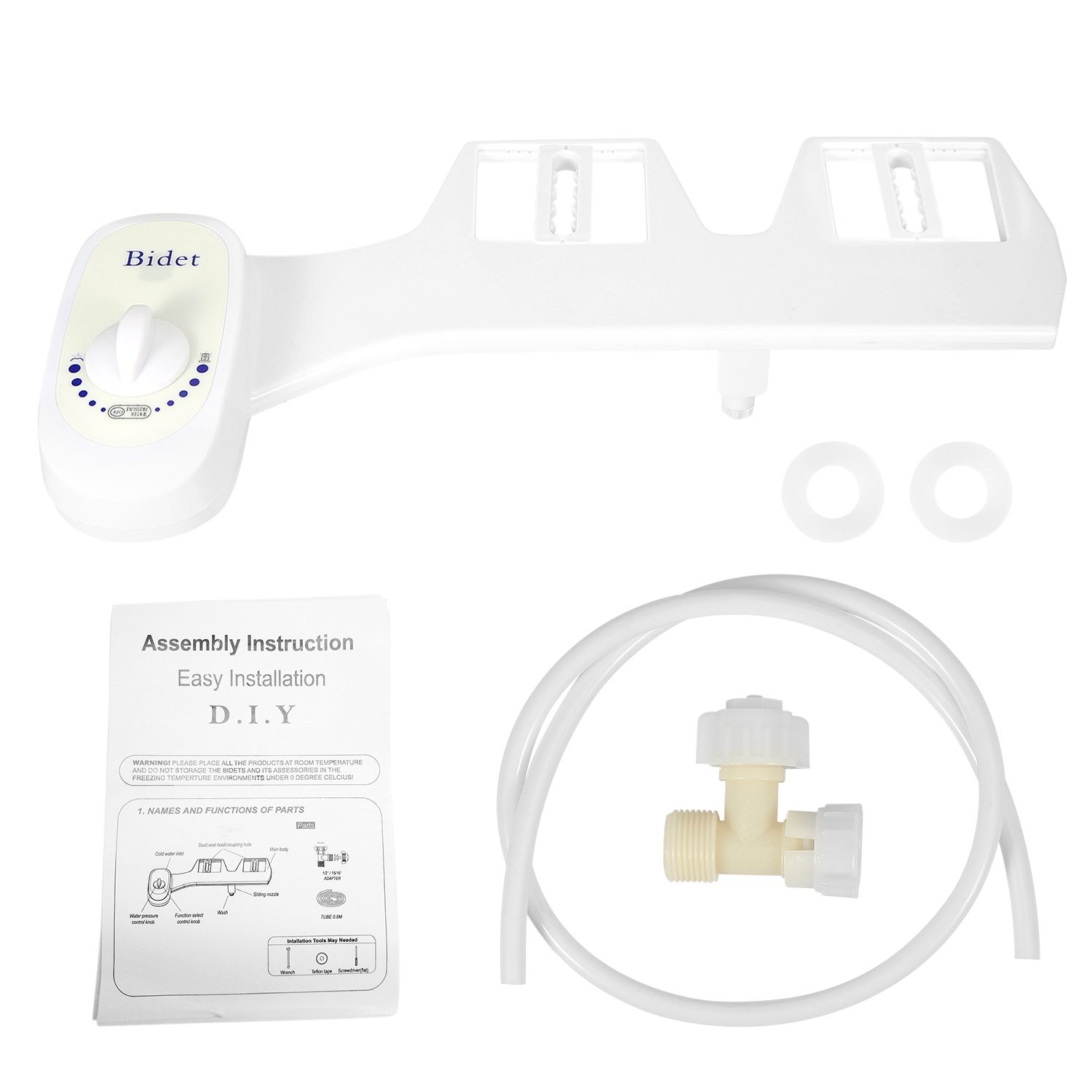 Adjustable Fresh Water Bidet Spray - variant view 10