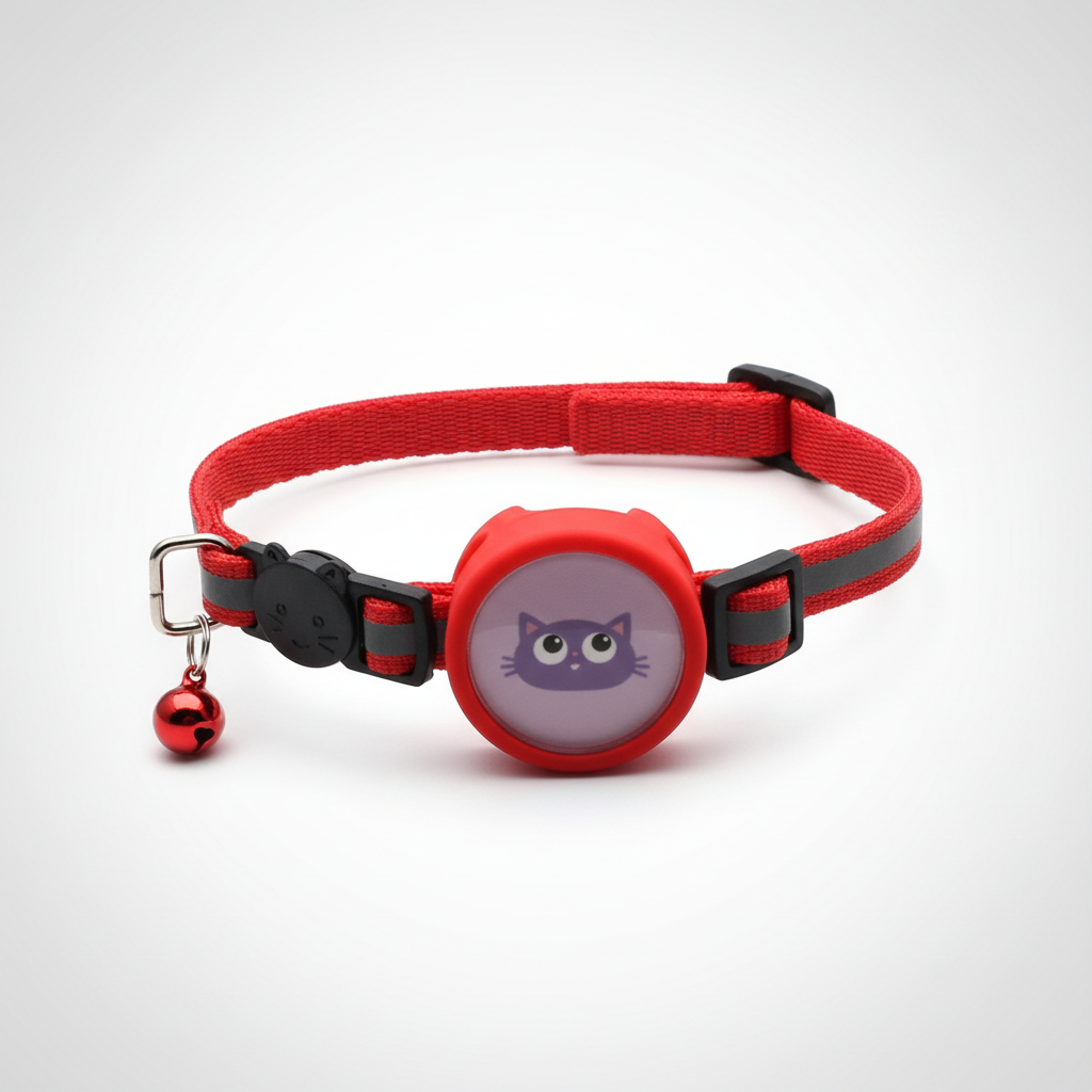 Reflective Collar with Bell for AirTag - variant view 5