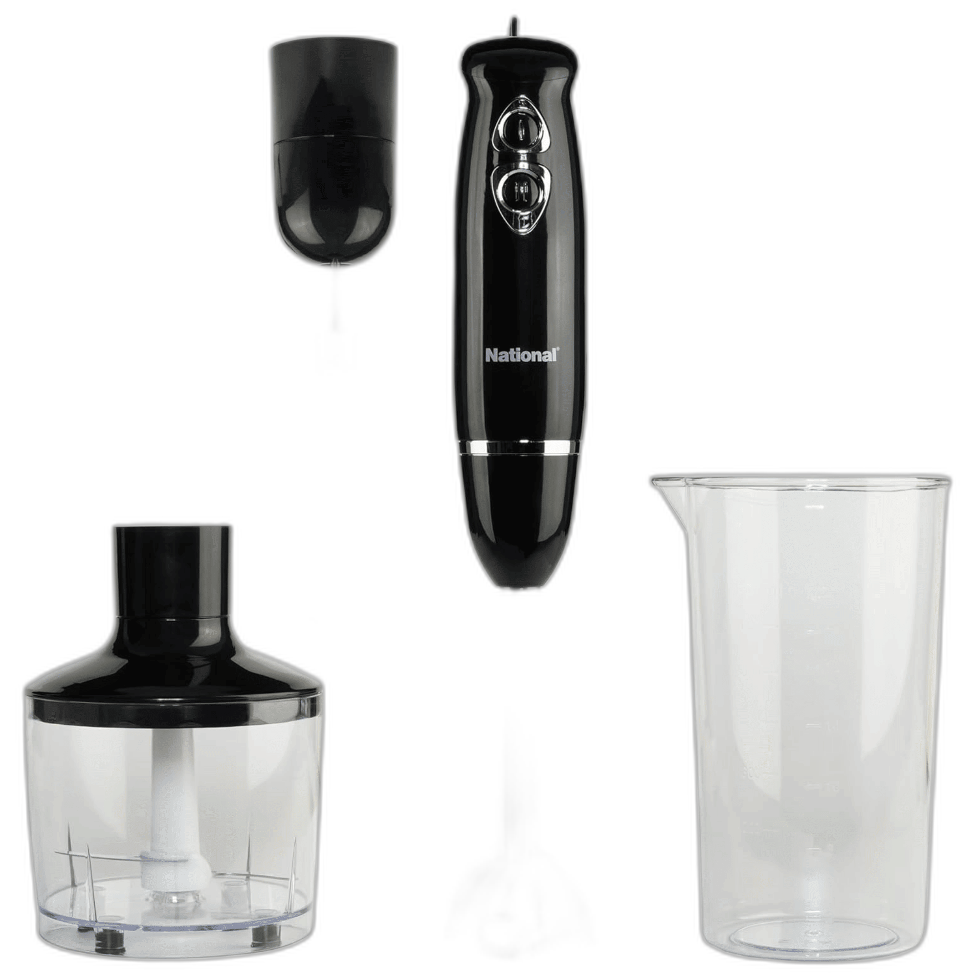 4-In-1 Immersion Blender Easy Blending — angle 2, free shipping at JEHORIZON