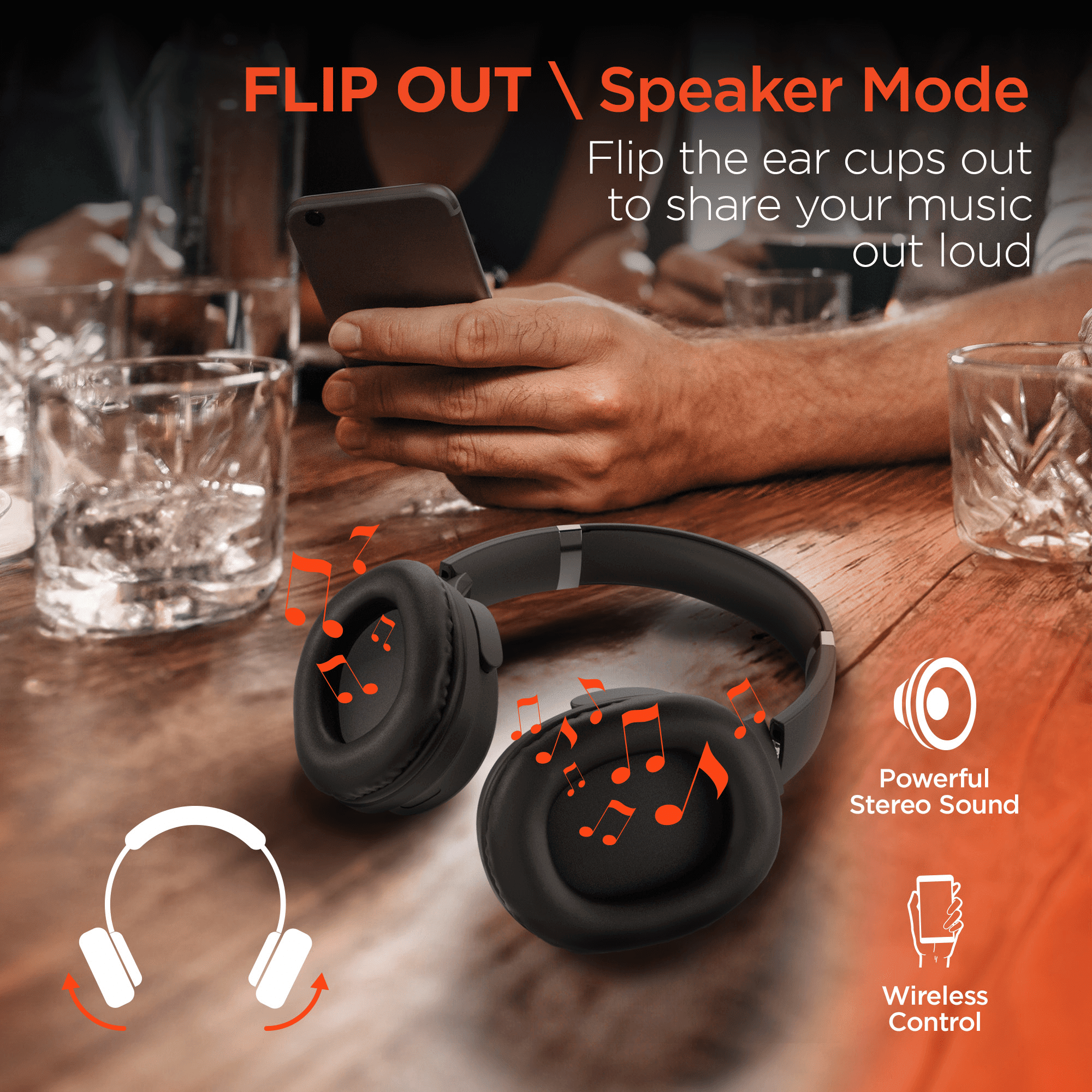 Flip Headphones & Speaker - variant view 6
