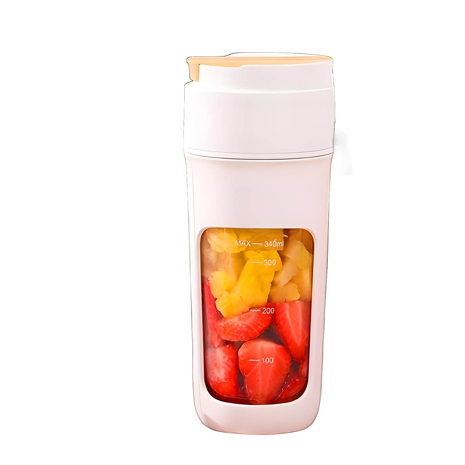 Portable Wireless Blender with Straw — angle 2, free shipping at JEHORIZON