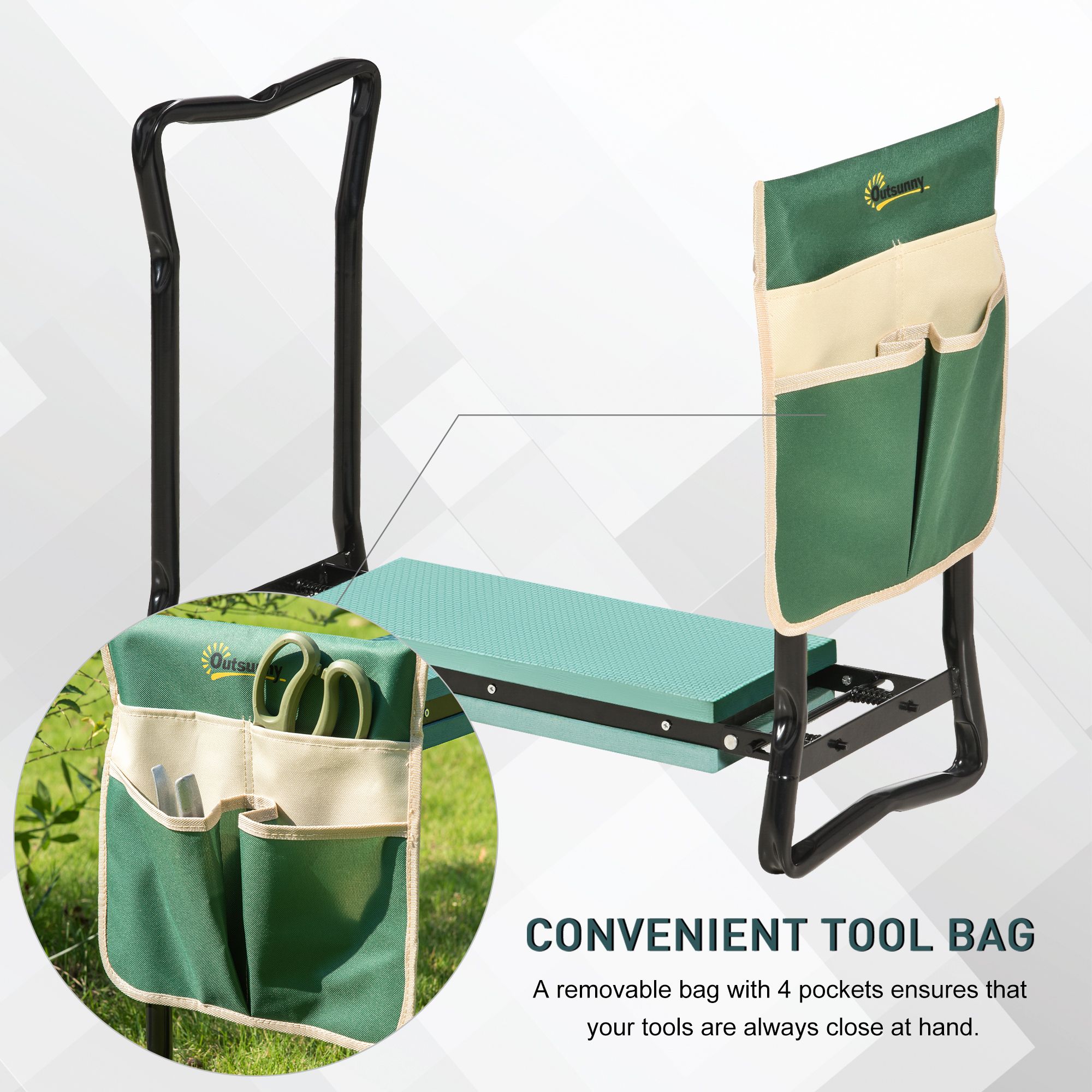 Garden Kneeler & Tool Caddy - variant view 7