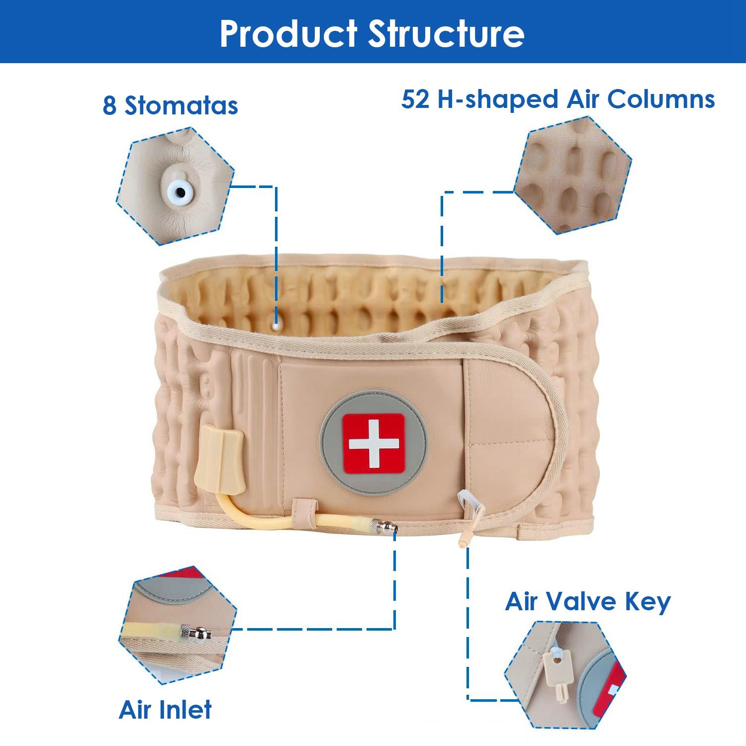 Back Pain Relief Air Traction Belt - variant view 18