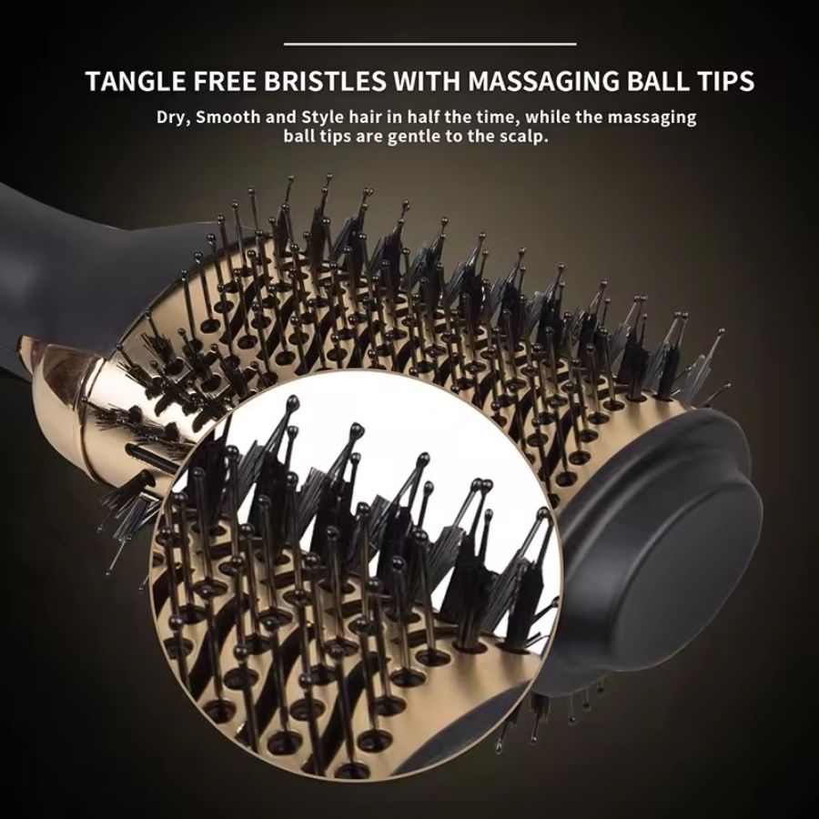 One-Step Hair Dryer Brush — Hot Air Volumizer, Quick Styling, All Hair Types - variant view 9